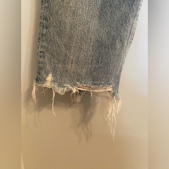 Agolde Riley High Rise Straight Crop in Curio Size 30 - Picture 7 of 12